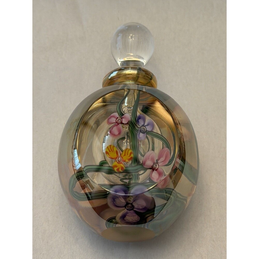 Roger Gandelman Floral Perfume Bottle 2008